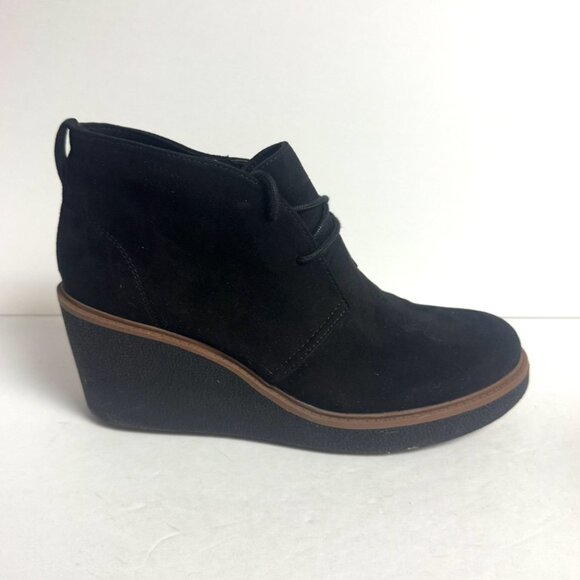 Dr Scholls Womens Aurora Boot Black Size 10 M - Picture 1 of 6